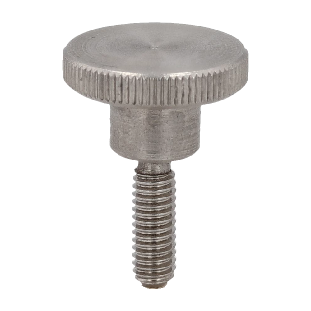 M4X0.7 Thumb Screw Knurled - A2 Stainless DIN 464 High Type